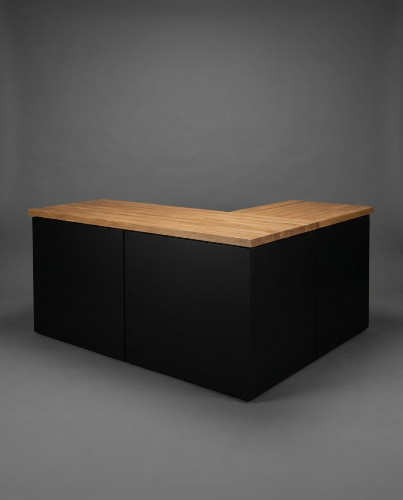 L-Shaped Sales Counter