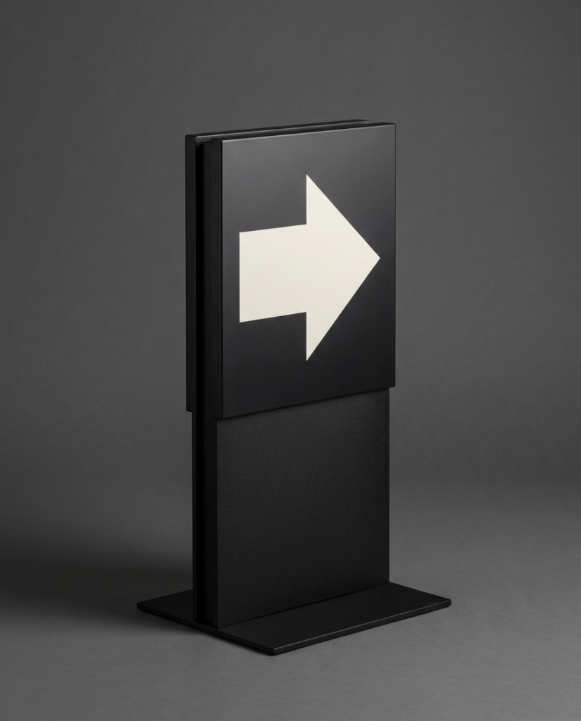 Directional Wayfinding Sign